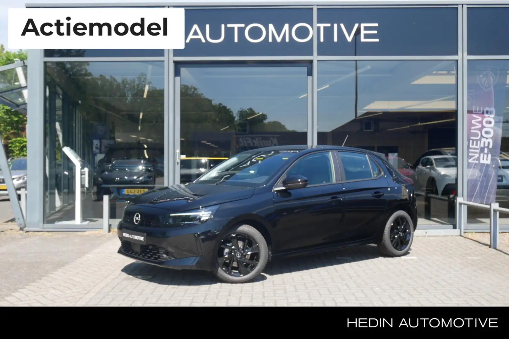 Opel Corsa 1.2 75pk Edition | Nieuw uit voorraad | Apple Carp Zwart - 1