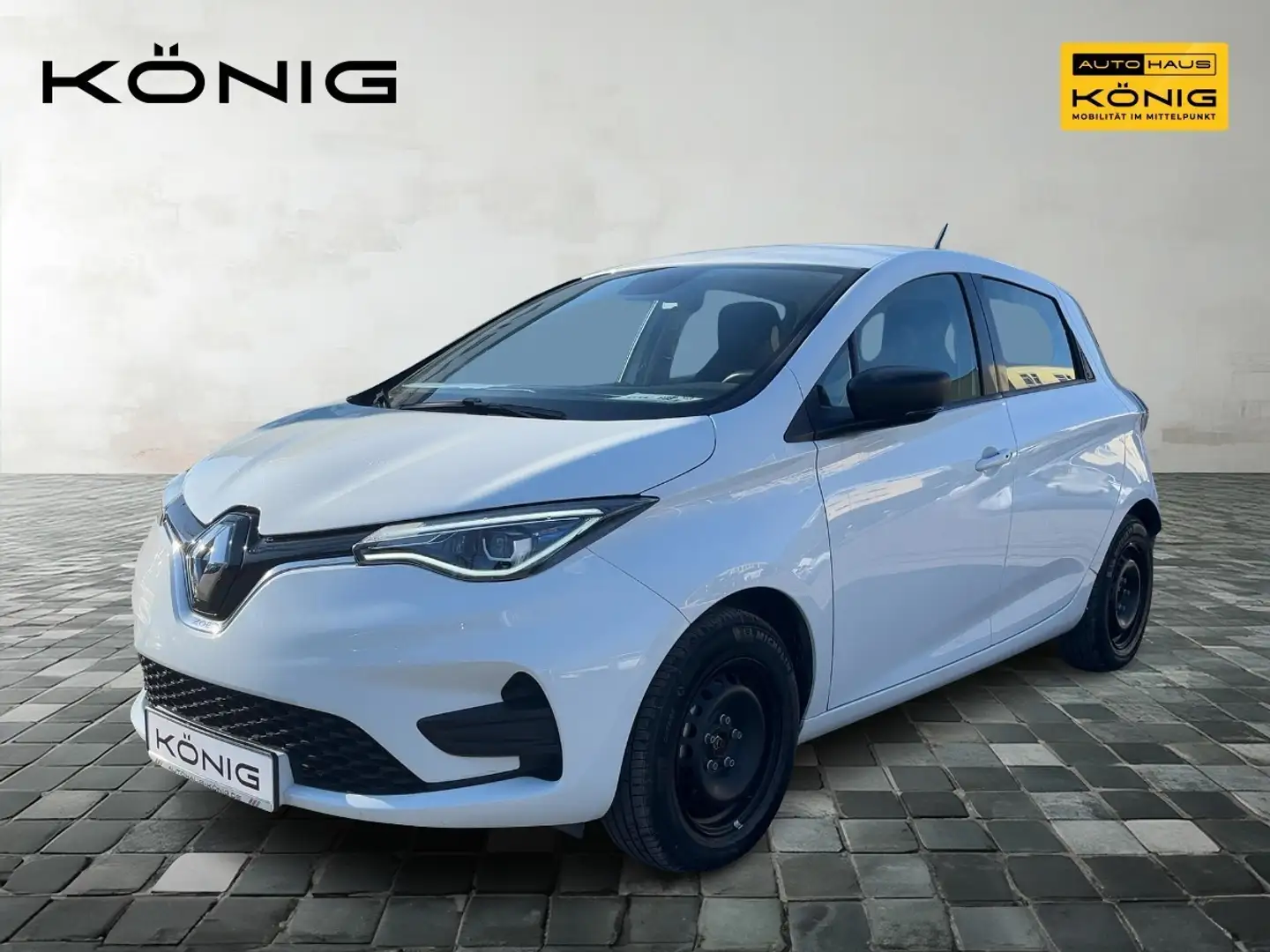 Renault ZOE LIFE Batteriemiete R110 *Winterpaket Weiß - 1