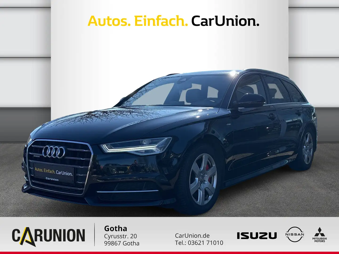 Audi A6 Avant 3,0 TDI quattro S tronic Schwarz - 1