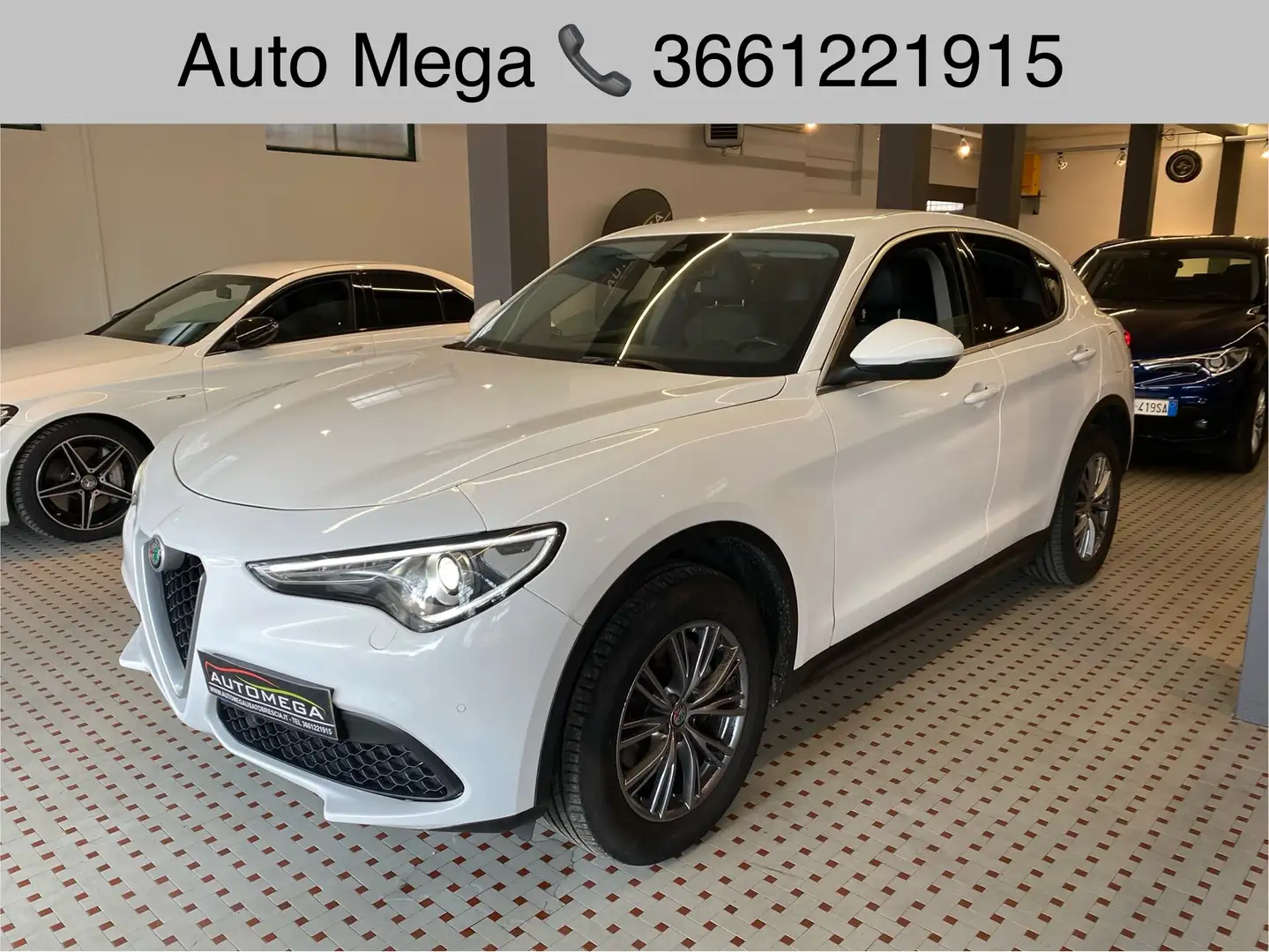 Alfa Romeo Stelvio 2.2 Executive Q4 210cv AZIENDALE Bianco - 1