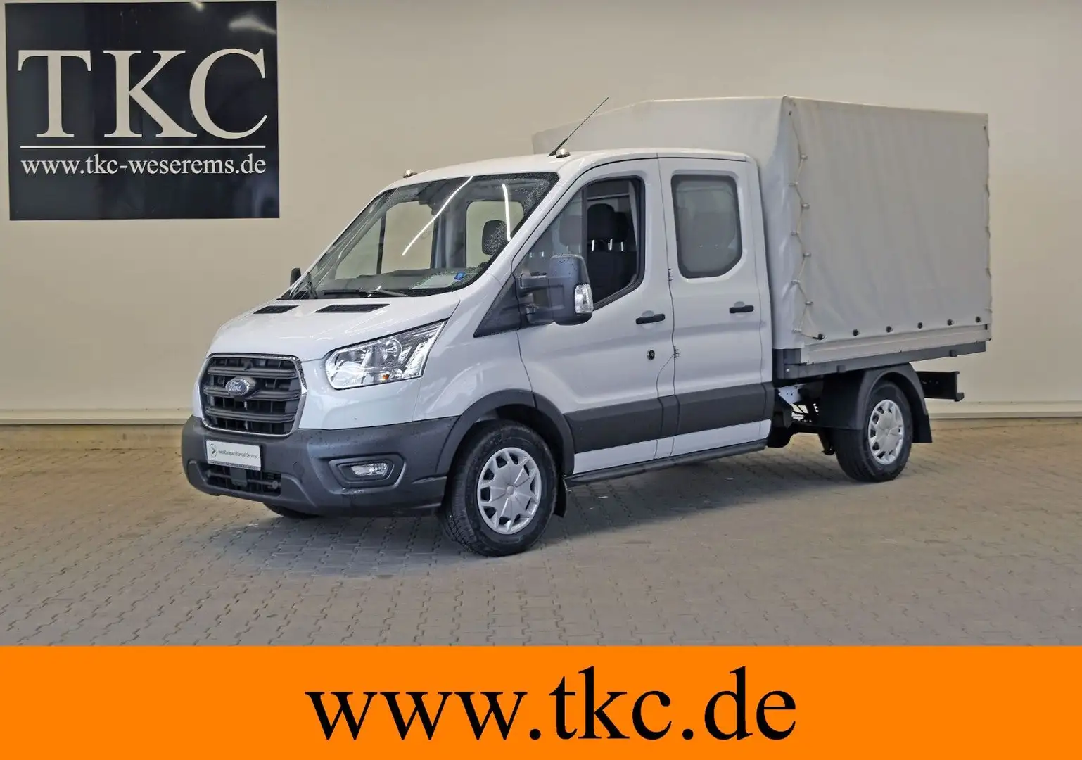 Ford Transit 350 TDCI L2 Allrad Pritsche AHK AC #T263 Blanc - 1