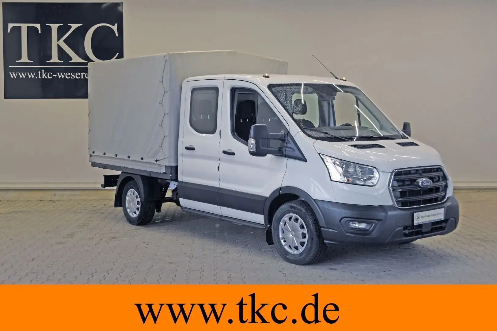 Ford Transit 350 TDCI L2 Allrad Pritsche AHK AC #T263 Blanc - 2