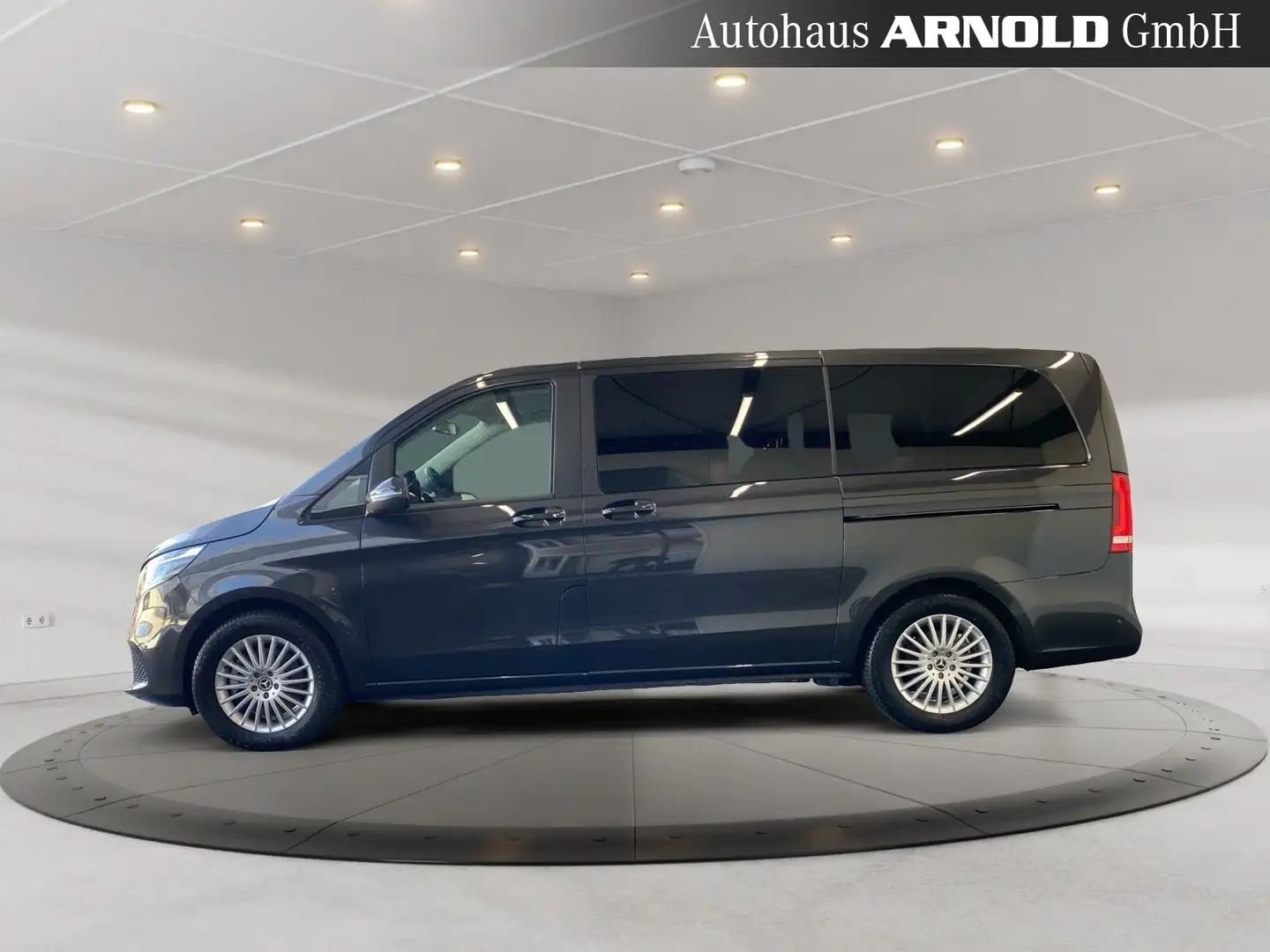 Mercedes-Benz EQV 300 EQV 300 Lang 7-Sitze 2x-Schiebetür Navi LED uvm. Gris - 2