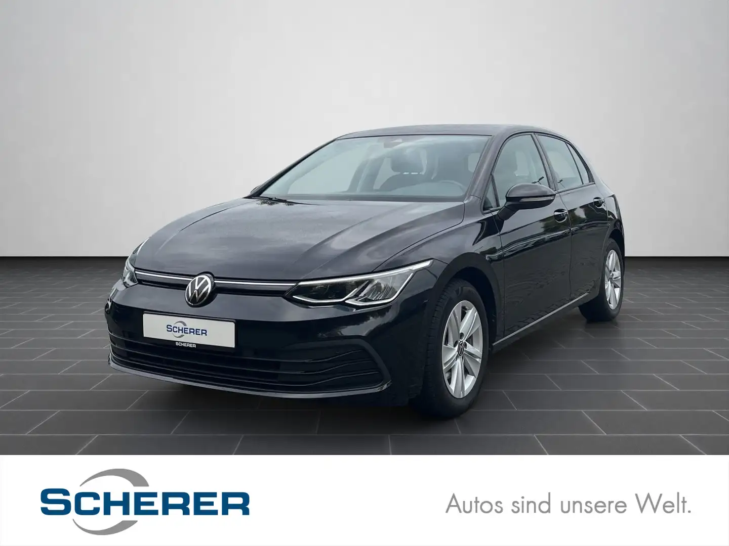 Volkswagen Golf VIII 2.0 TDI Life Navi, SHZ, 3-Zonen-Klima Schwarz - 1