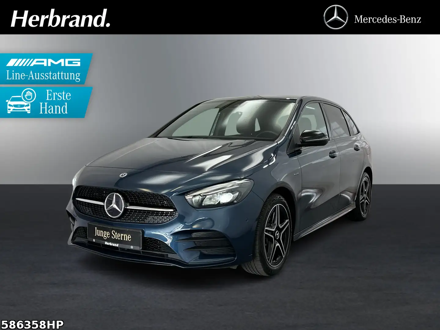 Mercedes-Benz B 250 e AMG Line Night-Paket Ambientebeleuchtung Blauw - 1