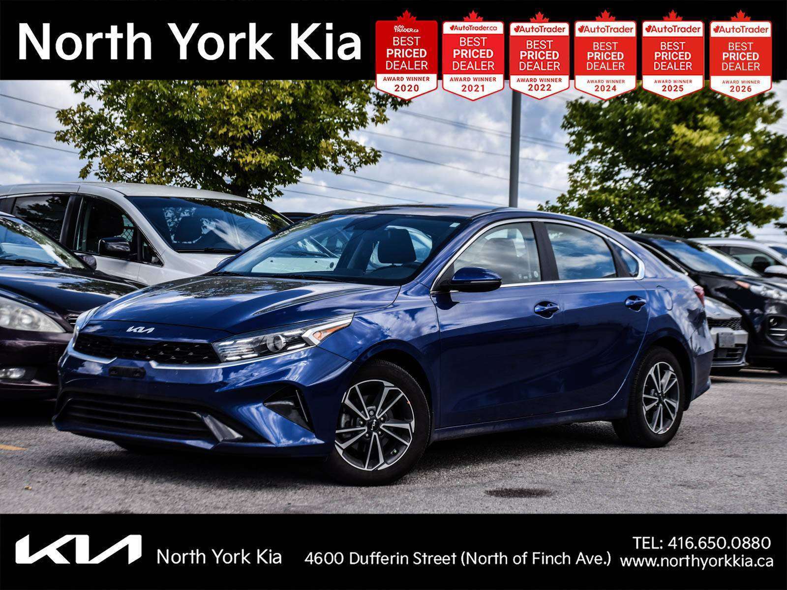 2024 Kia Forte EX | PUSHBUTTON START | BLINDSPOT | NO ACCIDENTS