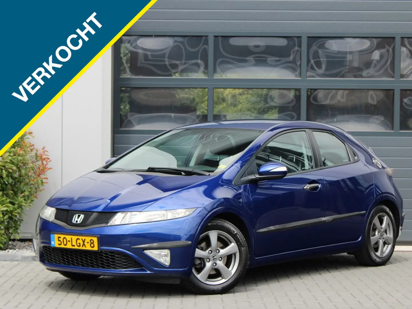 Honda Civic 1.4 Sport VERKOCHT Blue - 1