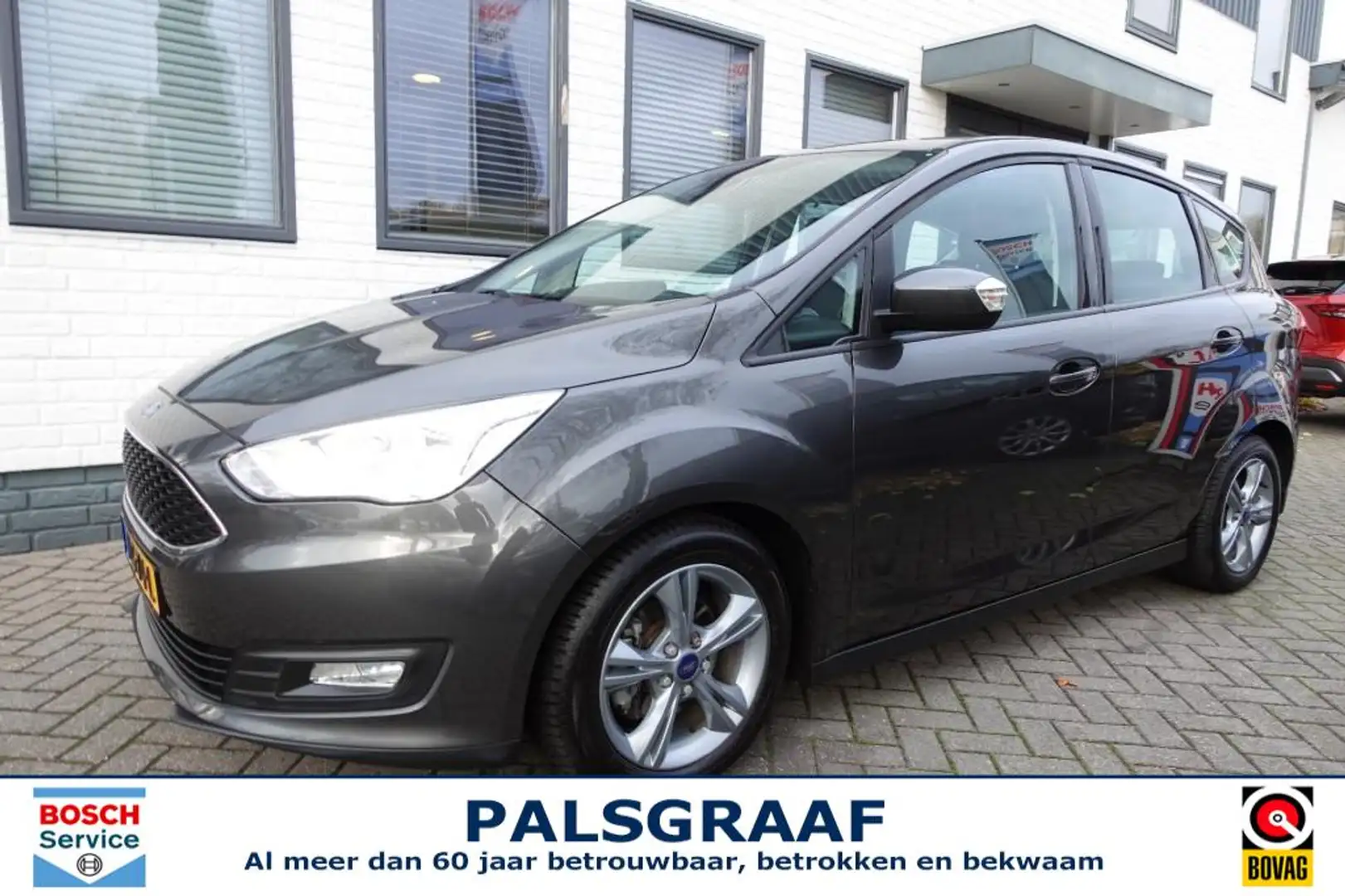 Ford Focus C-Max 125 pk Trend Plus Clima Pdc Navi 69000 km ! Grijs - 1