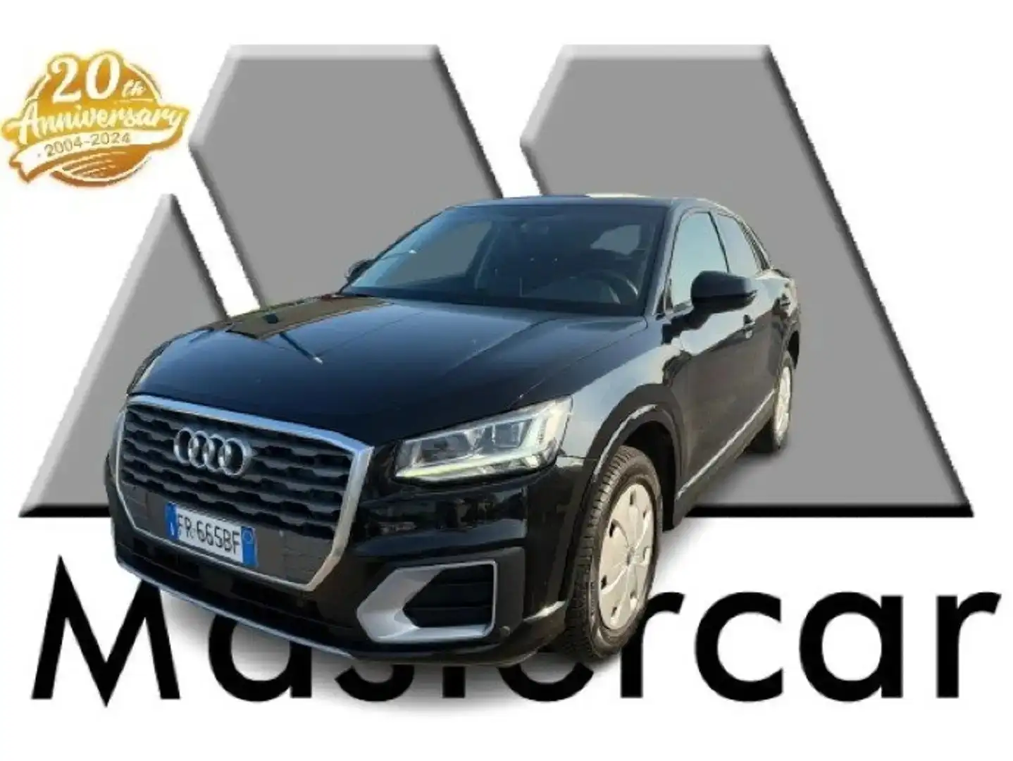 Audi Q2 Q2 1.6 tdi - targa FR665BF Nero - 1