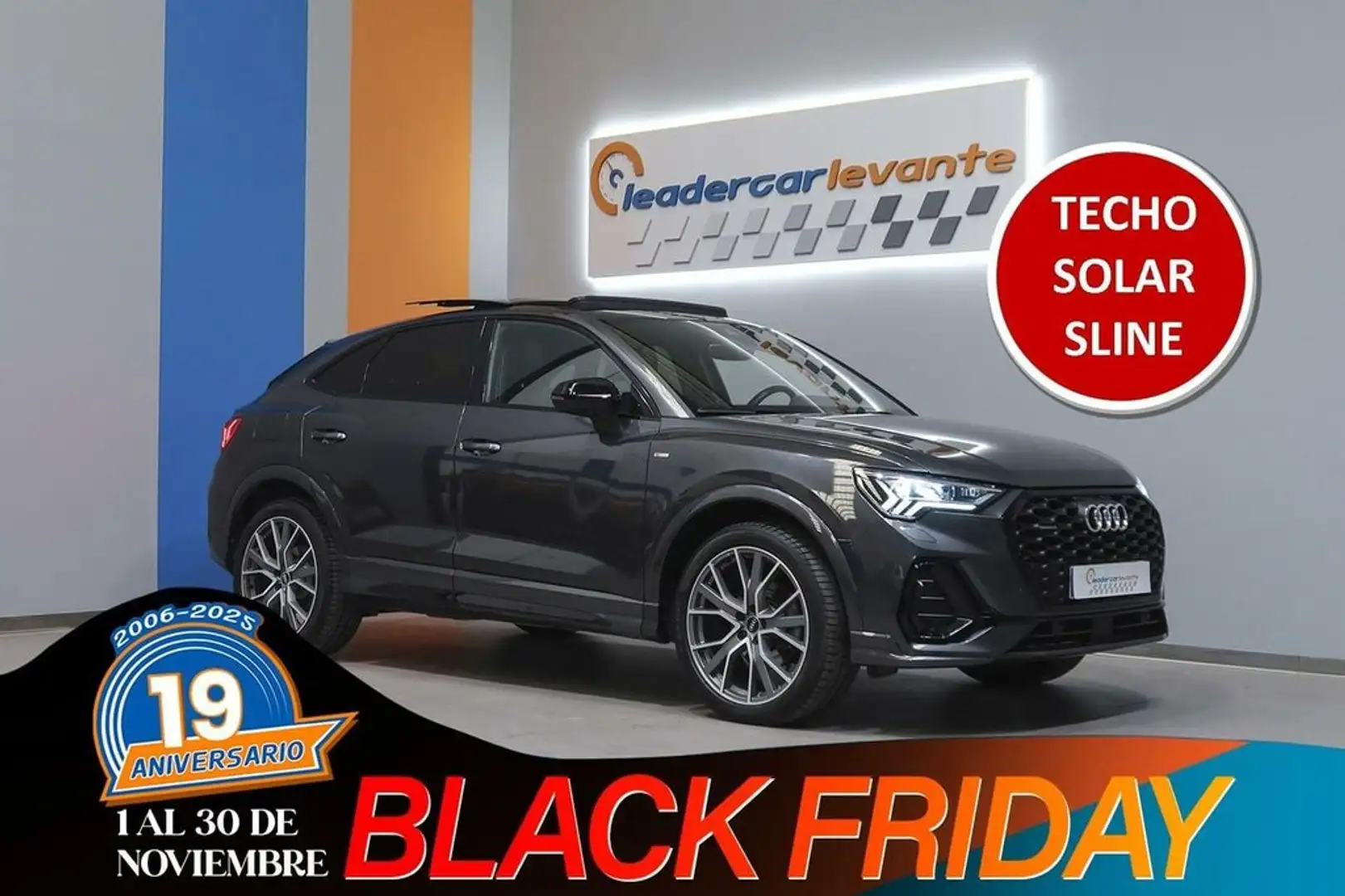 Audi Q3 2.0 TDI SLINE QUATTRO 150CV Grigio - 1