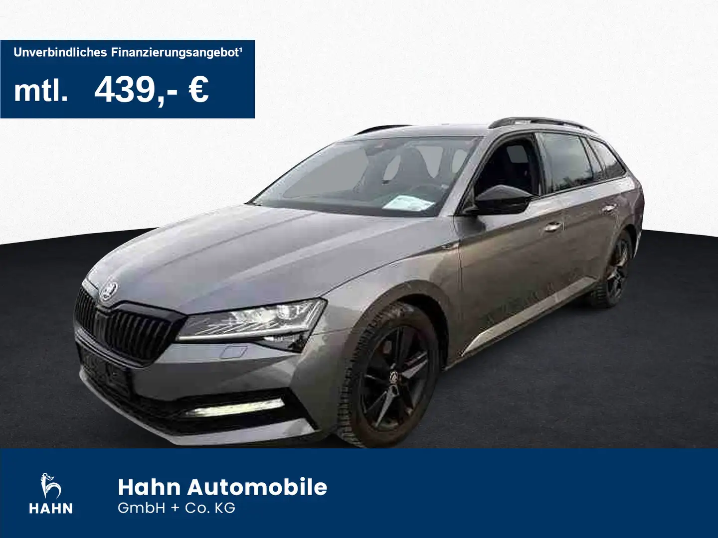 Skoda Superb Combi 2.0TDI DSG 4x4 Sportline AHK Matrix Grau - 1