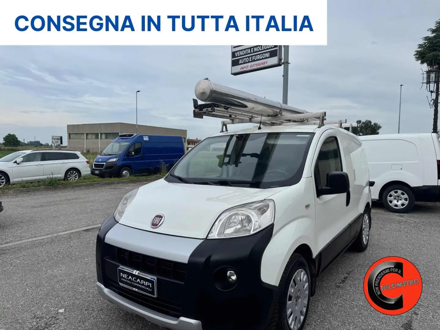 Fiat Fiorino 1.3 MJT 95 ADVENTURE- OFFICINA MOBILE EX ENEL Bianco - 1