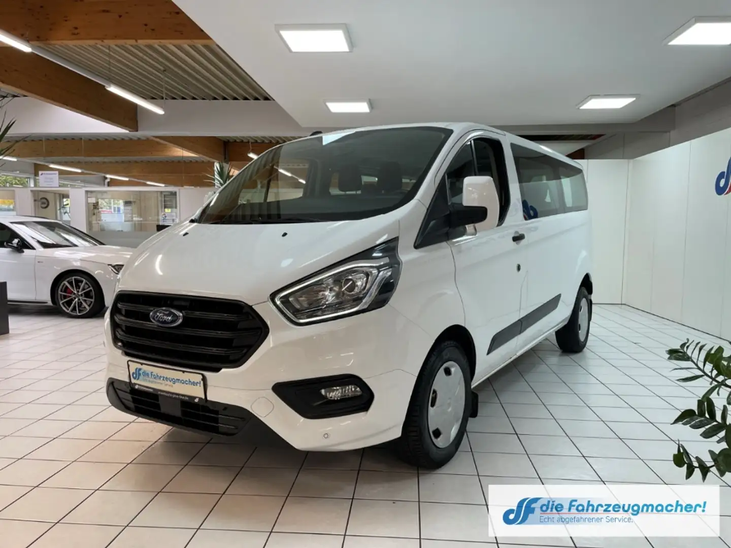 Ford Transit Custom Kombi 320 L2 Trend Dyn. Kurvenlicht DAB Notbremsas Weiß - 2