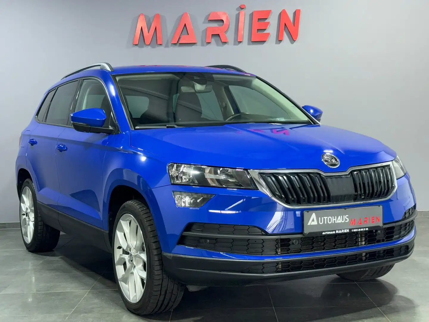 Skoda Karoq 2.0 TDI DSG 4x4*NAVI*PDC*SITZHZG* Blau - 2