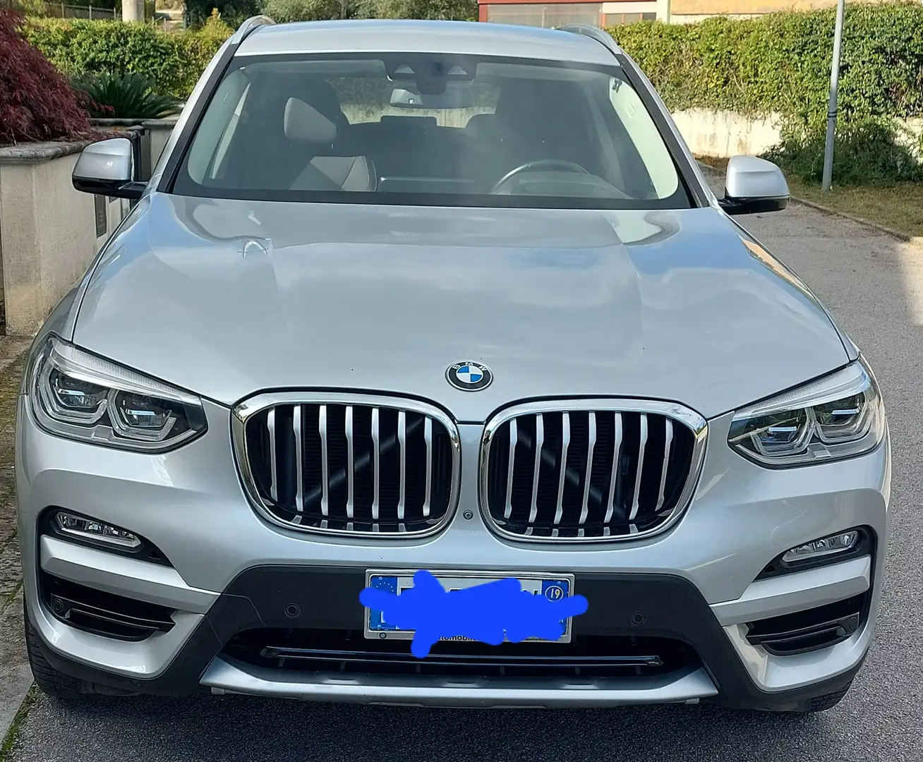 BMW X3 X3 G01 2017 xdrive25d xLine 231cv auto Argento - 2