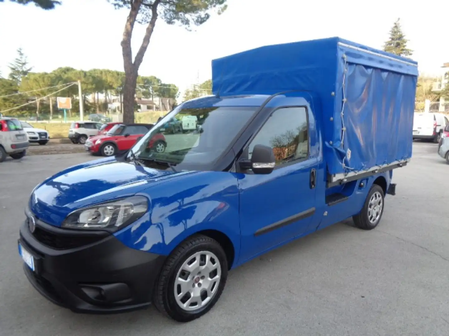 Fiat Doblo Doblò 1.3 MJT Cassonato Work-Up telonato Blu/Azzurro - 1