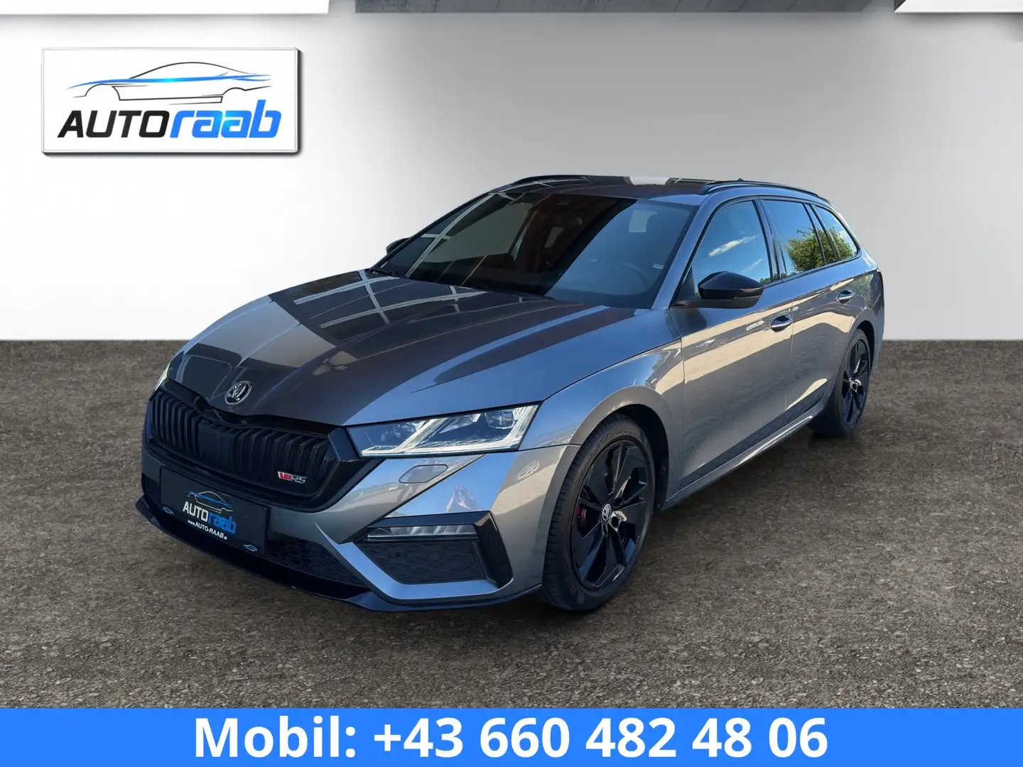 Skoda Octavia RS Combi 2,0 TDI DSG *DIGITAL*PDC*LED*ACC*NAVI* Grau - 1