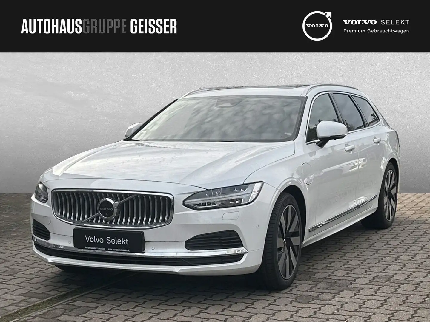 Volvo V90 T8 AWD Ultra Bright ACC BLIS HUD SD LED Weiß - 1