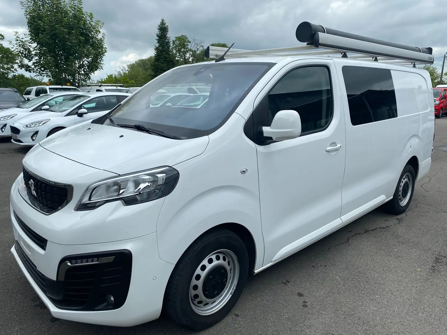 Peugeot Expert 2.0 AUTOMAAT AIRCO NAVI 19500€+ BTW/ TVA Blanc - 1