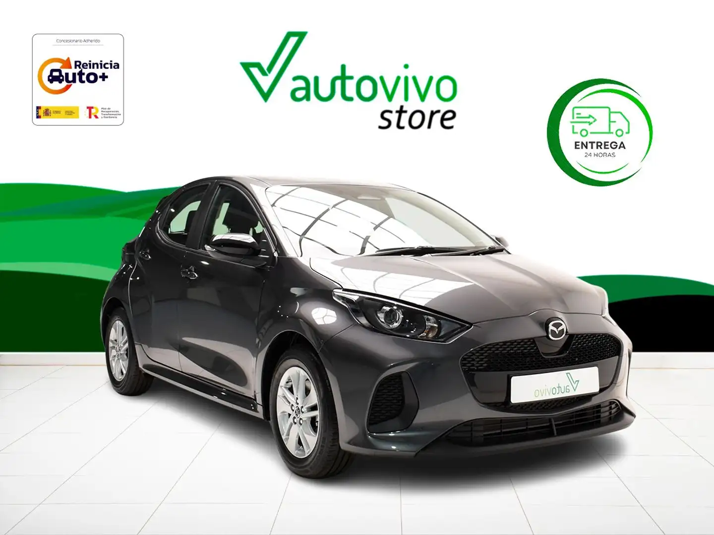Mazda 2 CENTRE-LINE 1.5 HEV 116 CV AUT. 5P Gris - 1