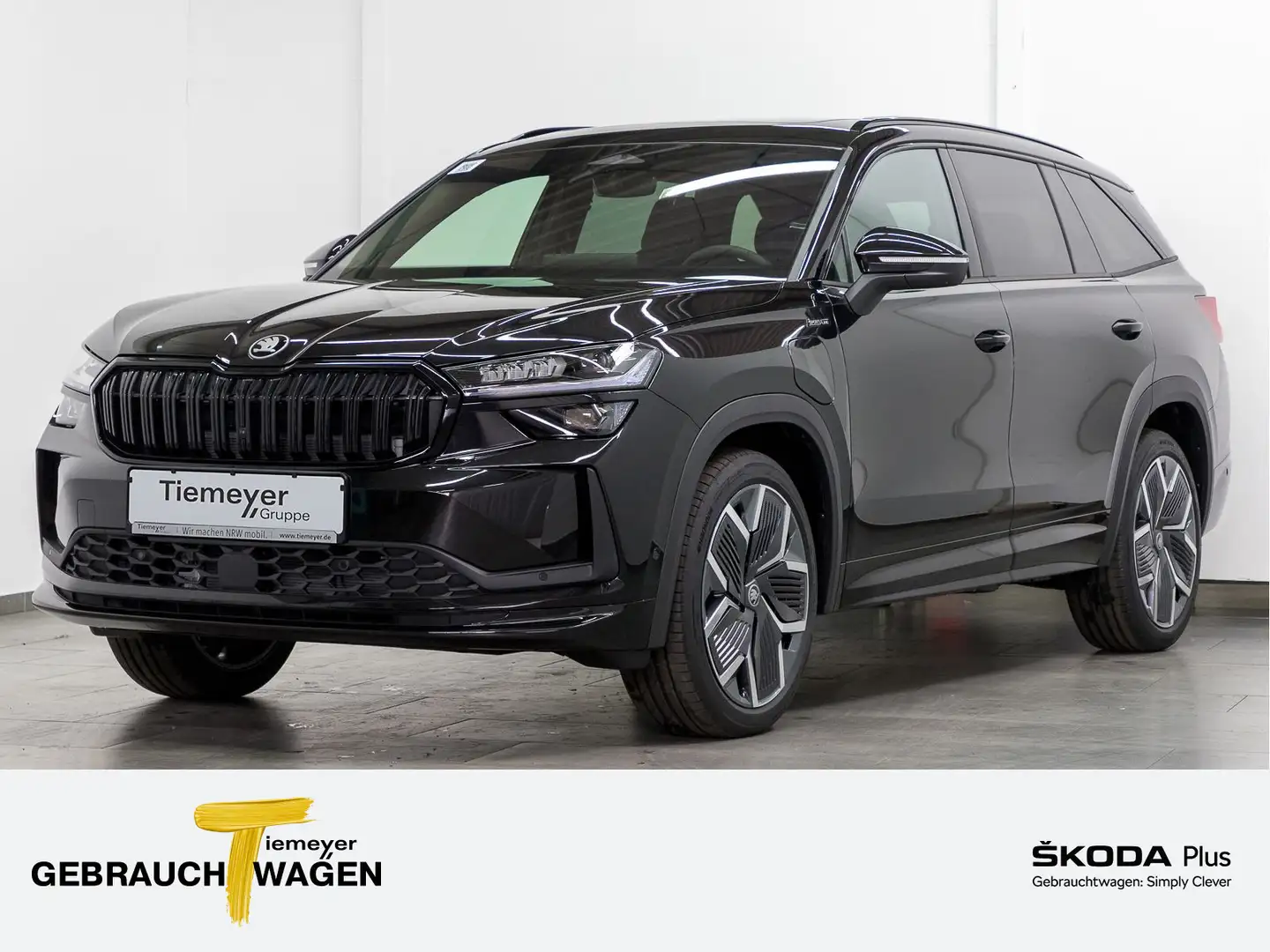 Skoda Kodiaq 1.5 TSI iV SPORTLINE PANO LM20 AHK 360° Schwarz - 1
