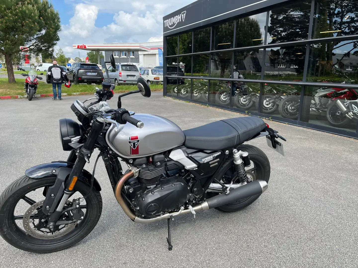 Triumph Speed Twin Szary - 1
