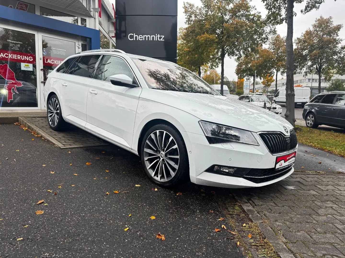 Skoda Superb Combi L&K 4x4 Bianco - 1
