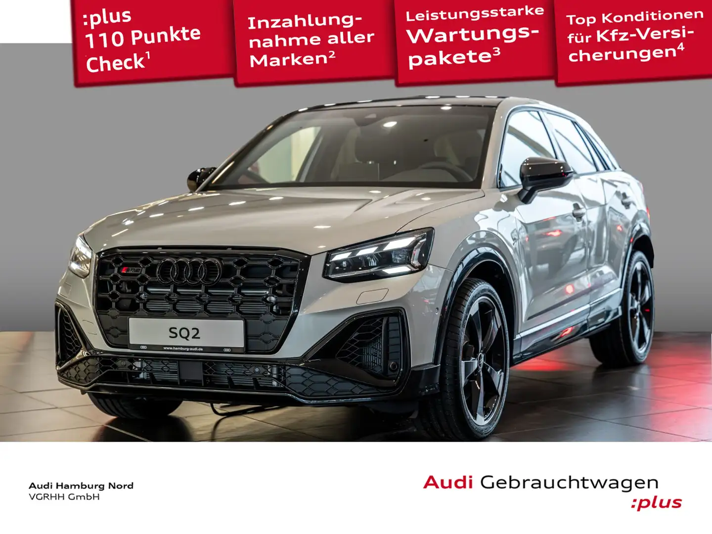 Audi SQ2 2.0 TFSI quattro S tronic Navi ACC CarPlay Zilver - 1