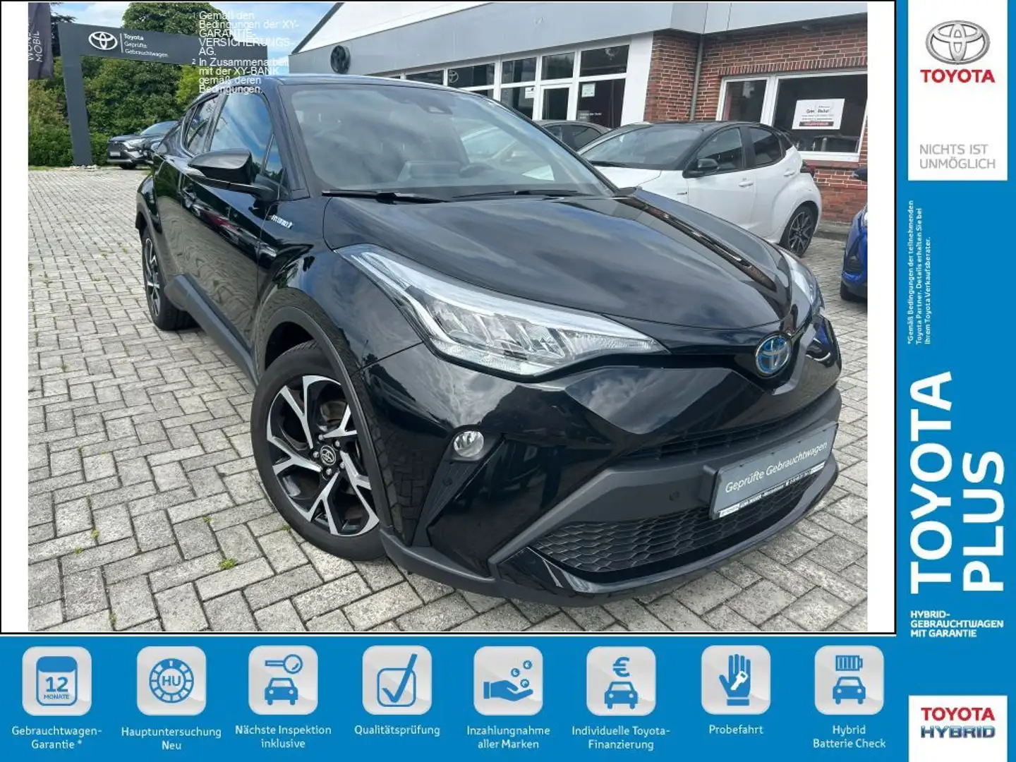 Toyota C-HR Hybrid Team Deutschland Noir - 1