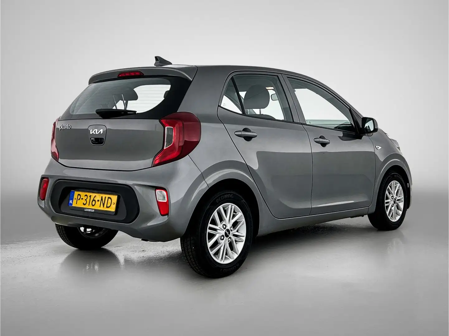 Kia Picanto 1.0 DPi DynamicLine | Automaat! | Carplay/Androida Grijs - 2