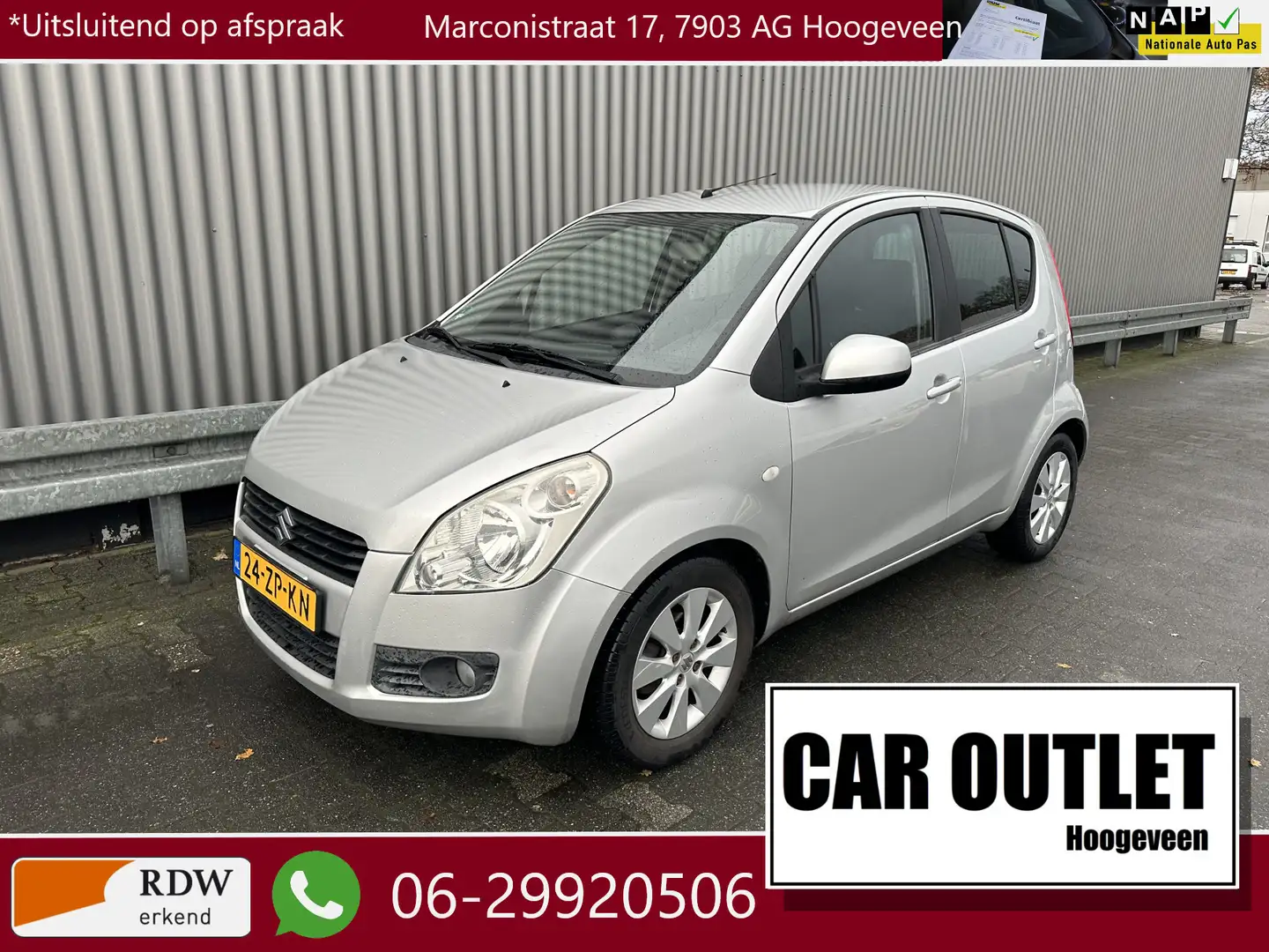 Suzuki Splash 1.0 Exclusive Airco LM Nw APK 176Dkm --Inruil Moge Gri - 1