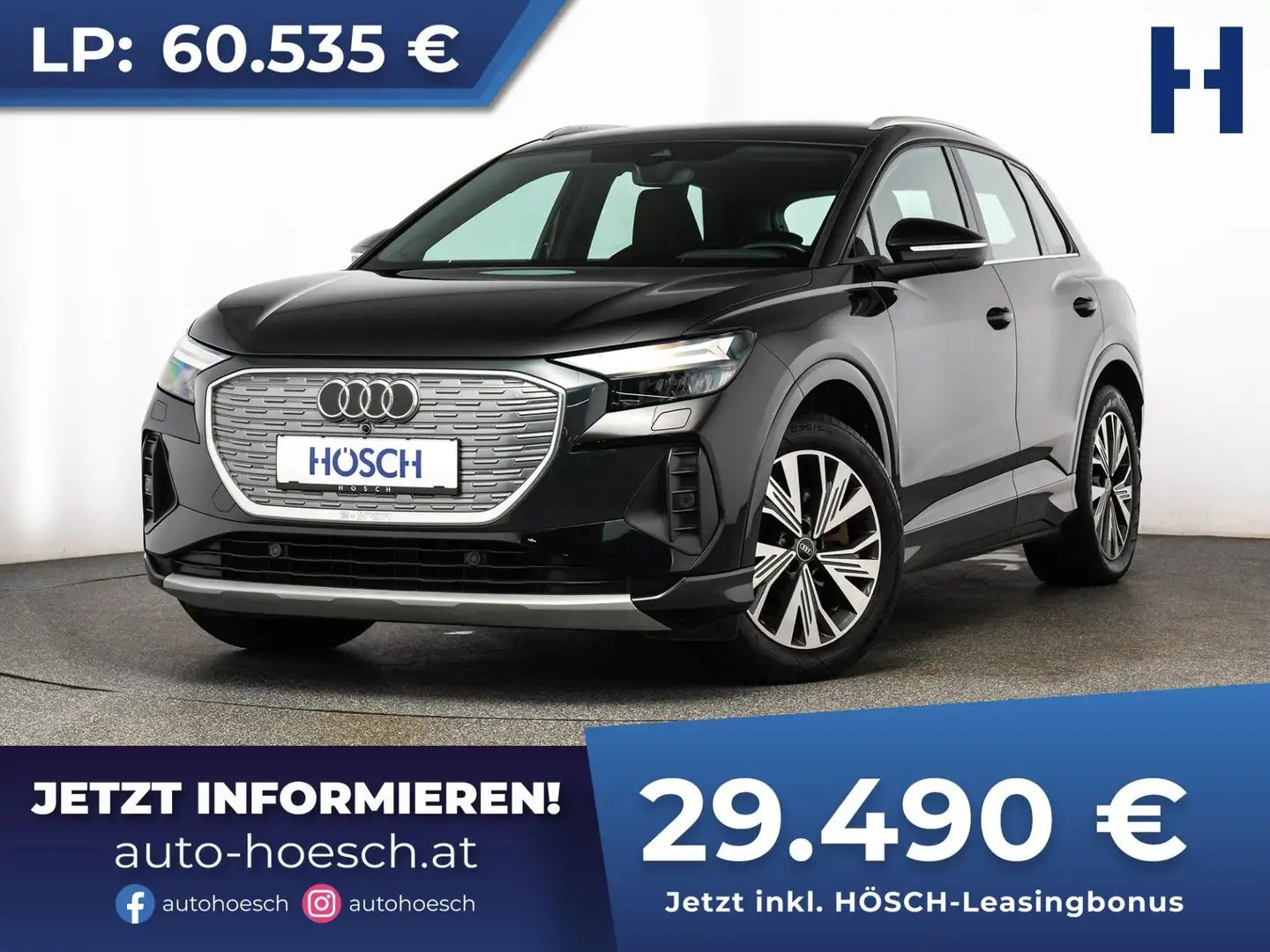 Audi Q4 e-tron 50 quattro advanced TOP ANGEBOT! Schwarz - 1