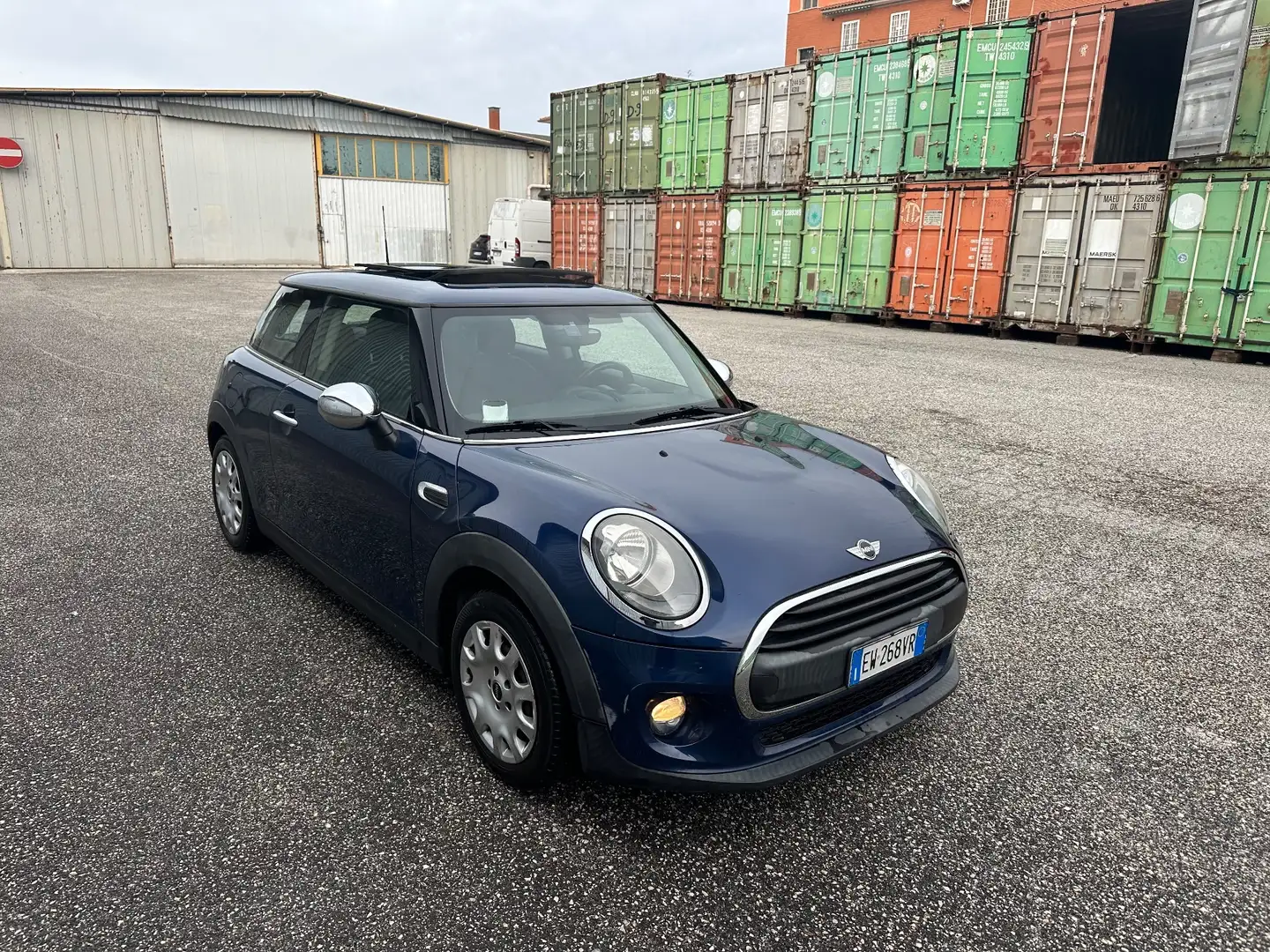 MINI Mini 1.2 One 5 porte autom 90 mila km Blu/Azzurro - 1