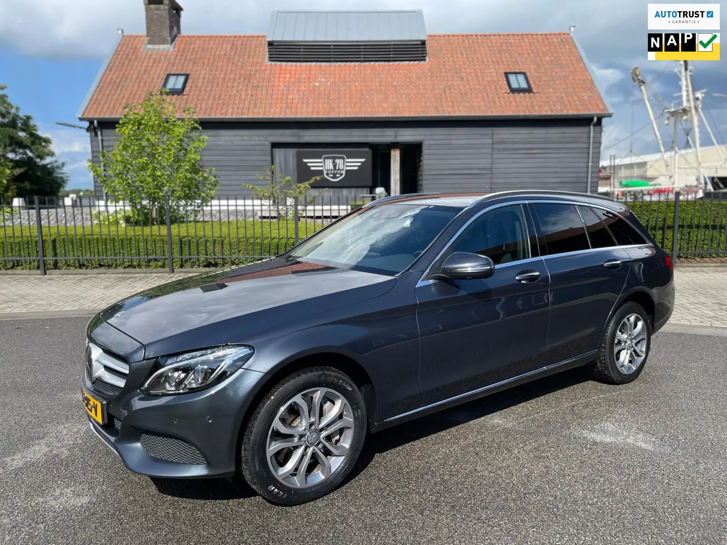 Mercedes-Benz C 350 Estate e Lease Edition Plugin Hybride Burmester Na Gris - 1