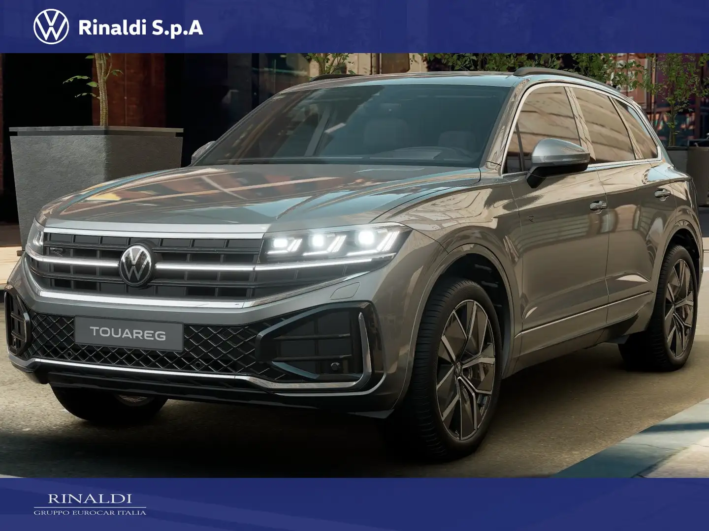 Volkswagen Touareg 3.0 v6 tdi scr r-line 231cv auto Grigio - 1