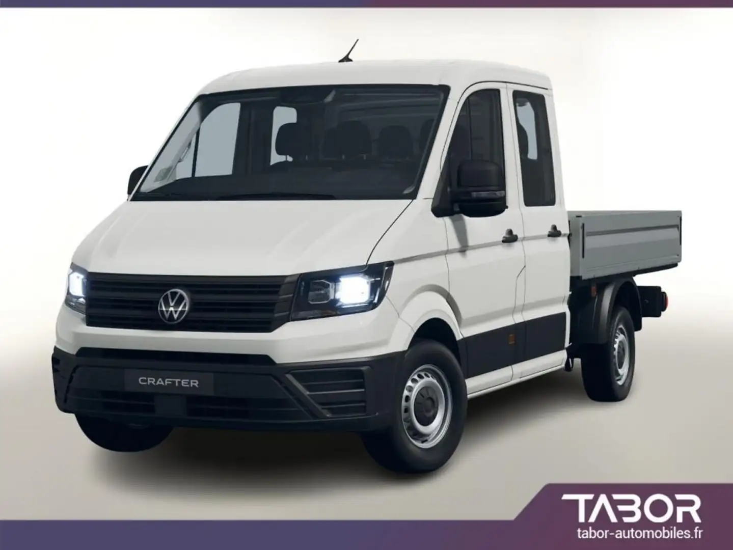 Volkswagen Crafter Pritsche 35 2.0 TDI 140 DOKA Blanc - 1