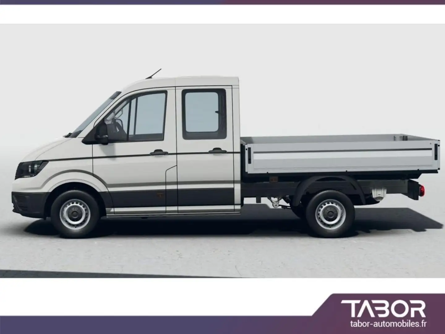 Volkswagen Crafter Pritsche 35 2.0 TDI 140 DOKA Blanc - 2