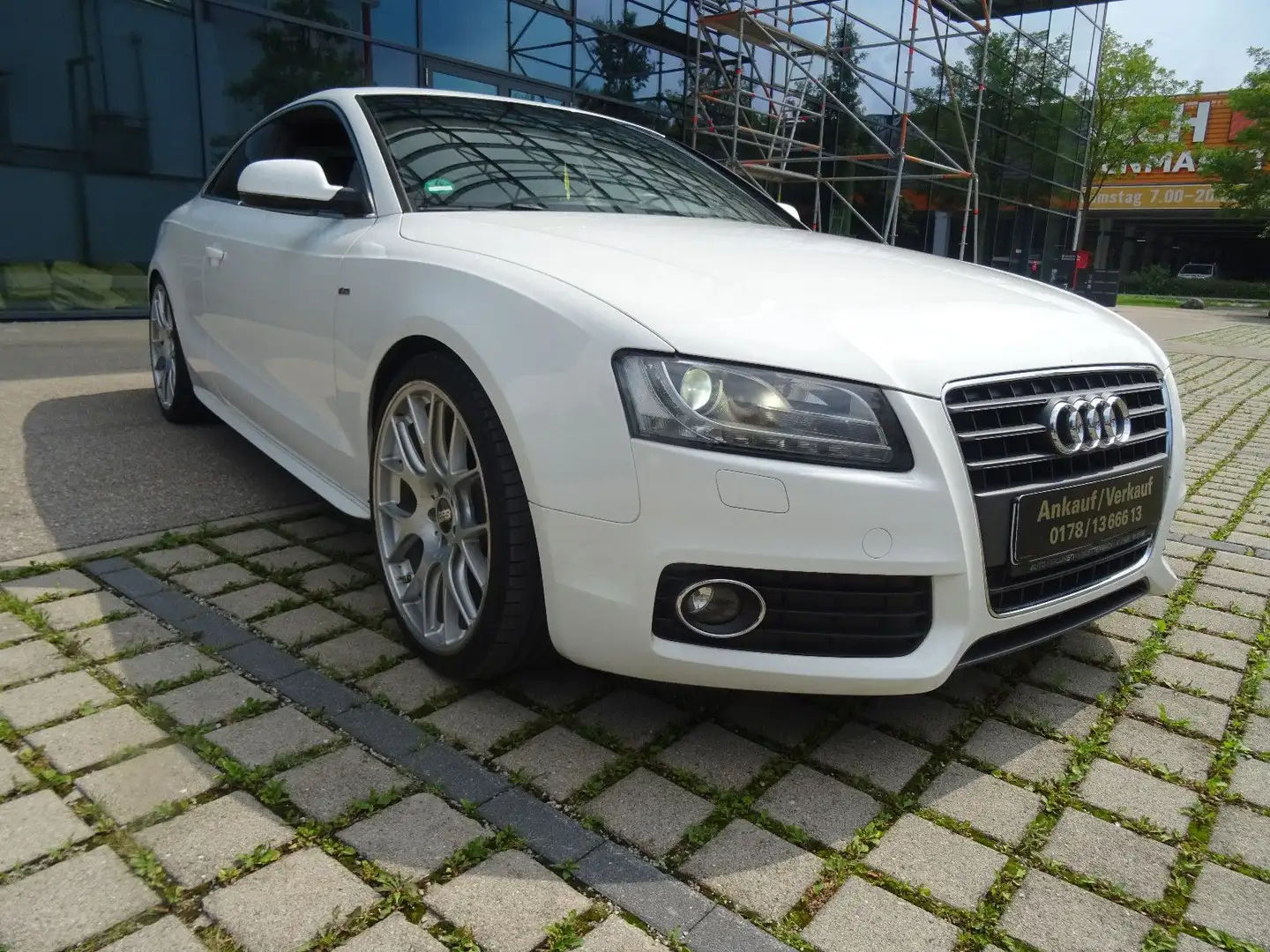 Audi A5 Coupe 2.0 TFSI-S-Line Weiß - 1
