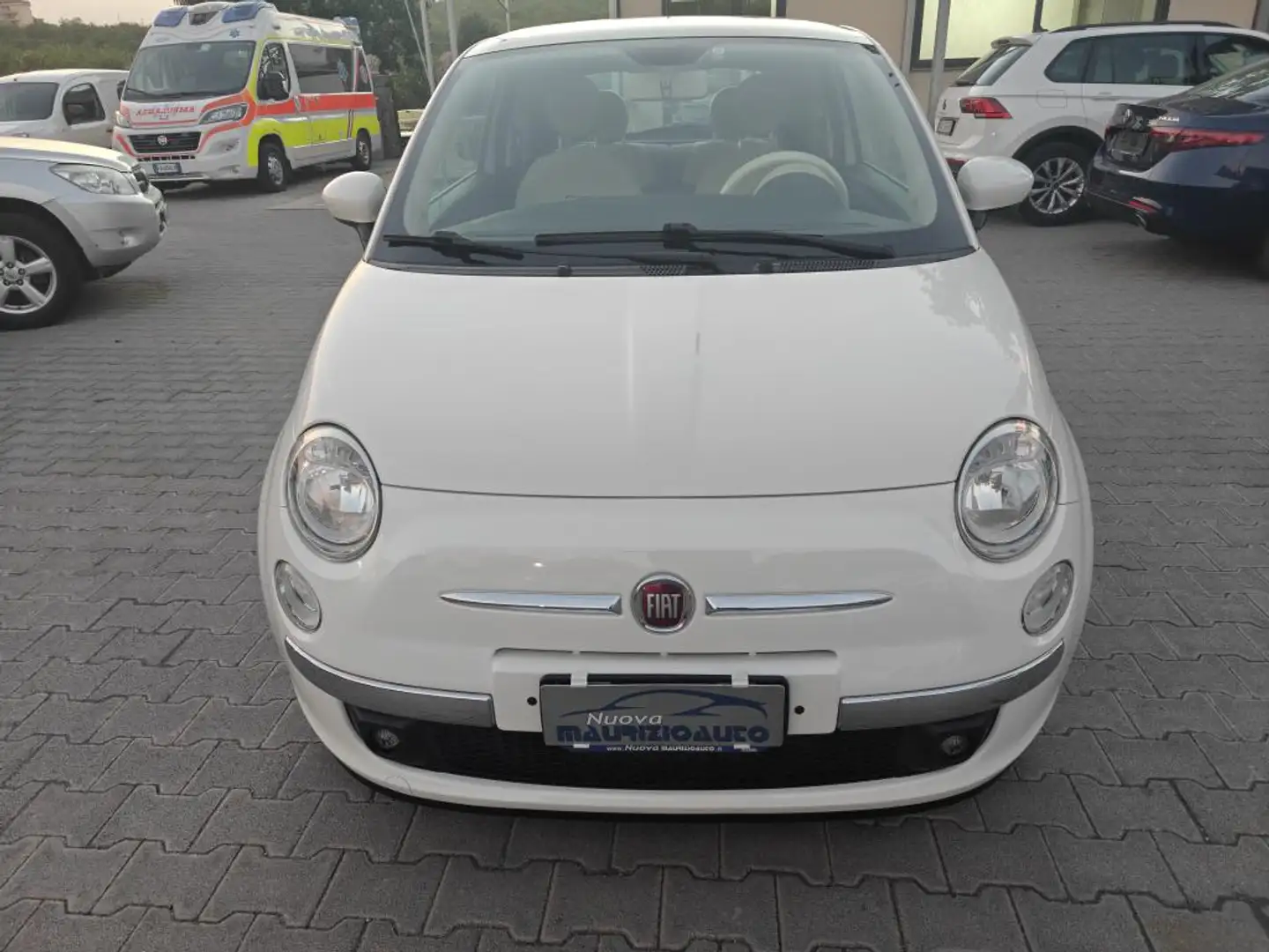 Fiat 500 FIAT 500 LOUNGE 1.2 BENZINA (69 cv) Bianco - 1