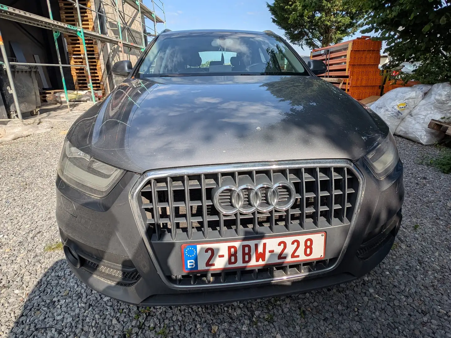 Audi Q3 Q3 2.0 TDi Gris - 1