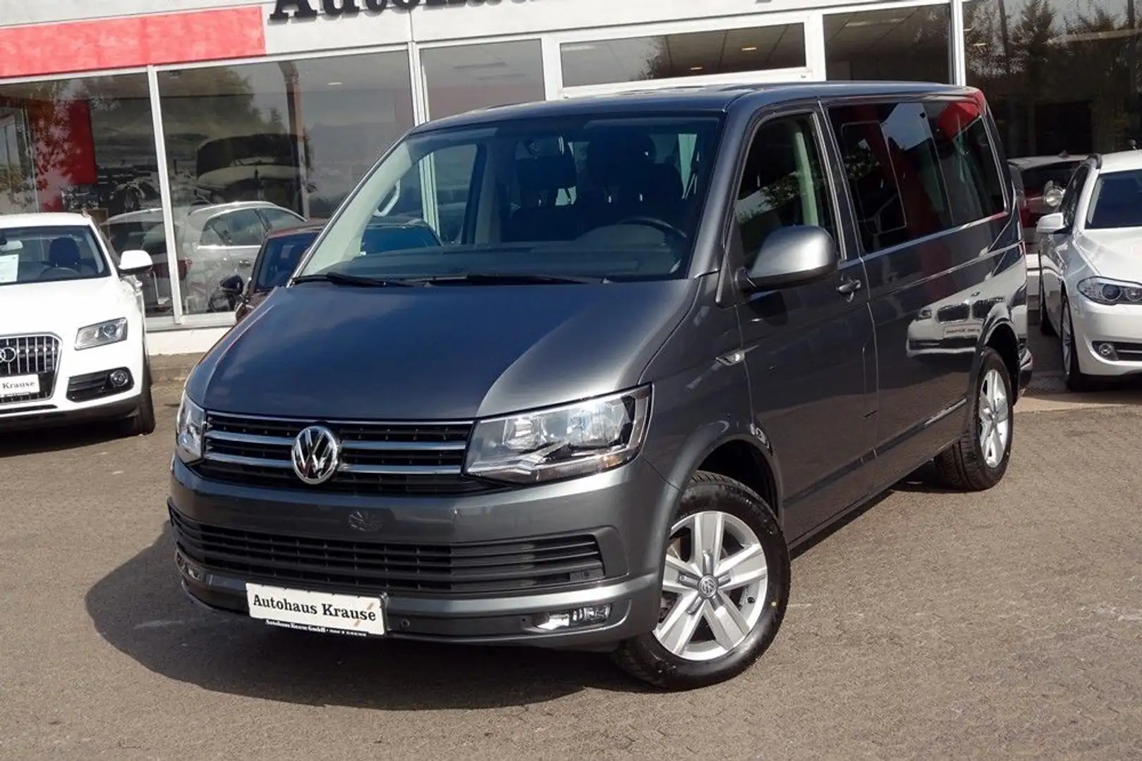 Volkswagen T6 Caravelle 2.0TDI CL-9SP/AHK/KLIMAAUT/PDC/TEMP Gris - 2