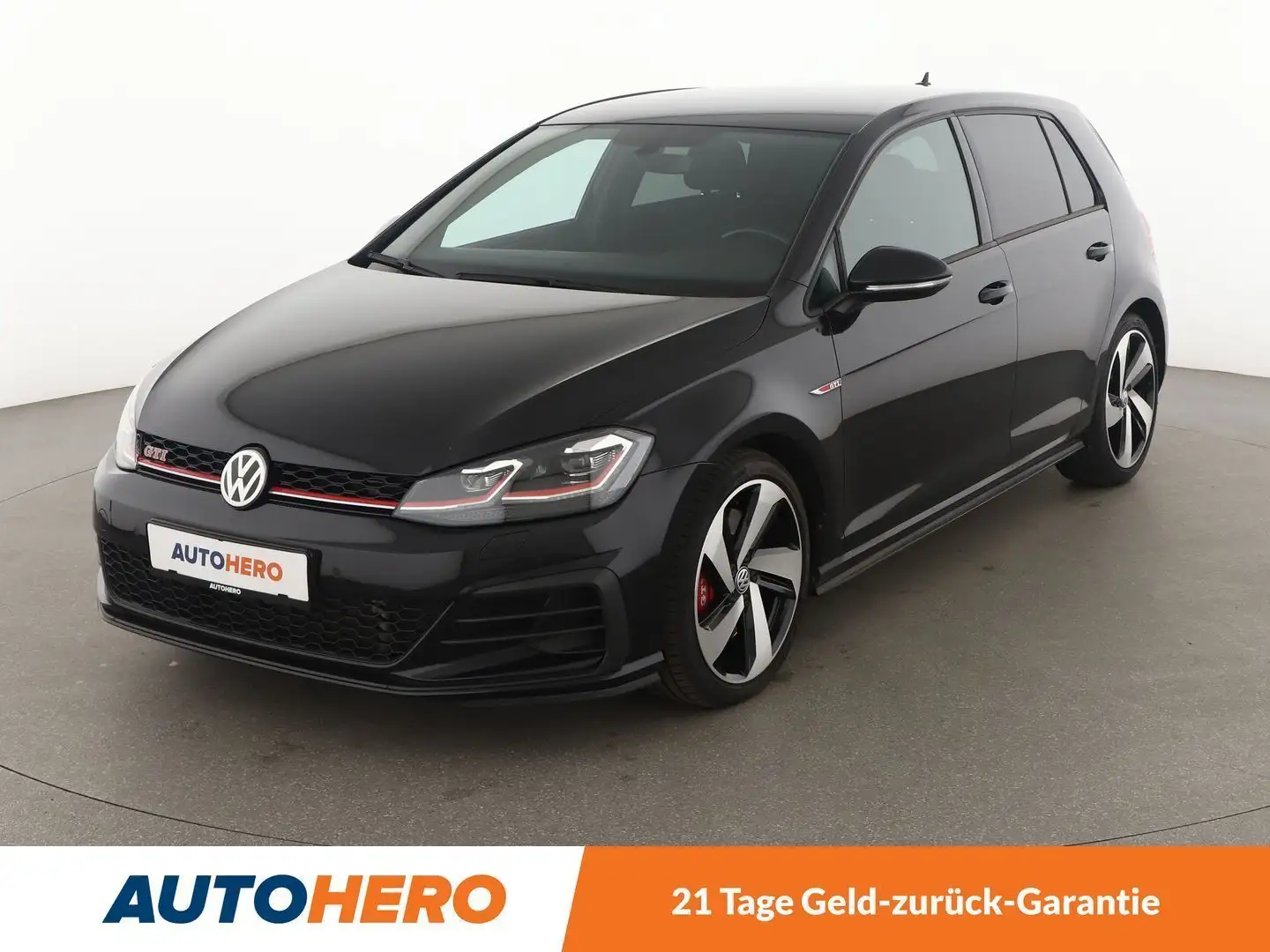 Volkswagen Golf GTI 2.0 TSI GTI Performance BM Aut.*NAVI*PDC*SHZ*ACC* Schwarz - 1