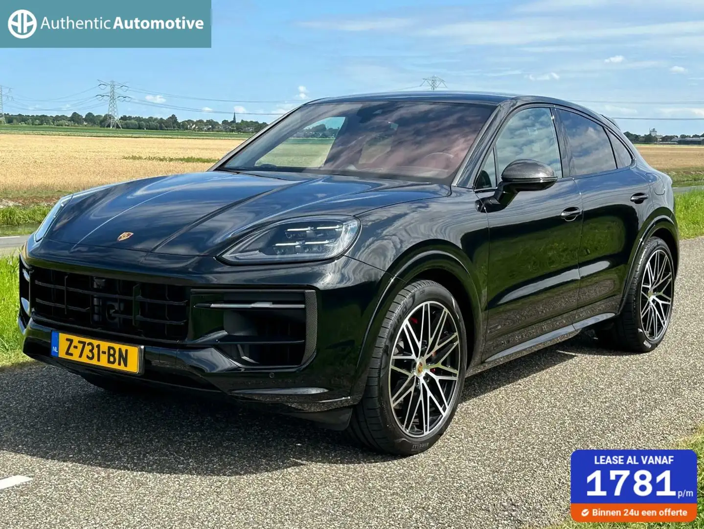 Porsche Cayenne Coupé 3.0 E-Hybrid Black/Carbon Zwart - 1