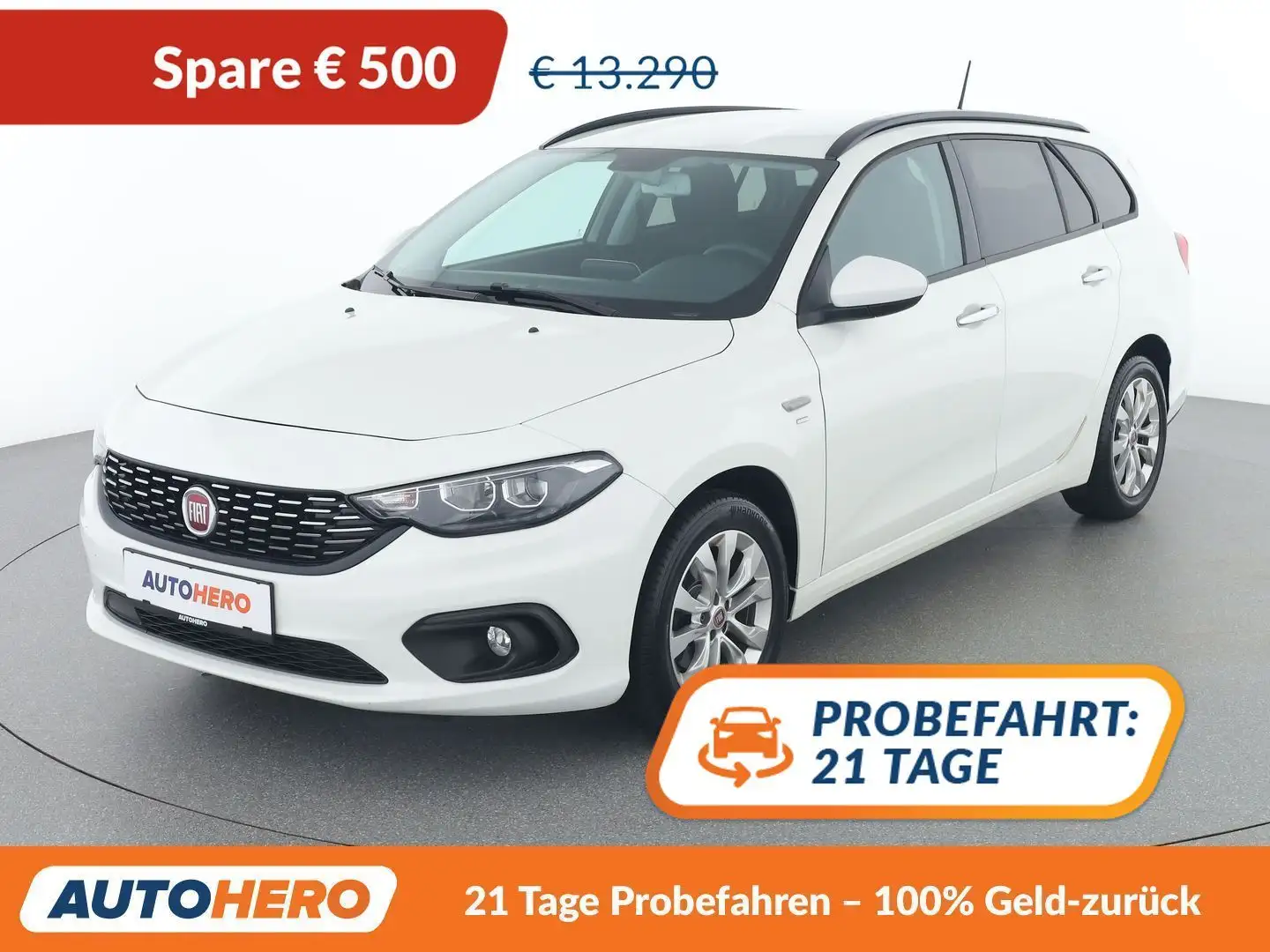 Fiat Tipo 1.6 JTDM Lounge Weiß - 1