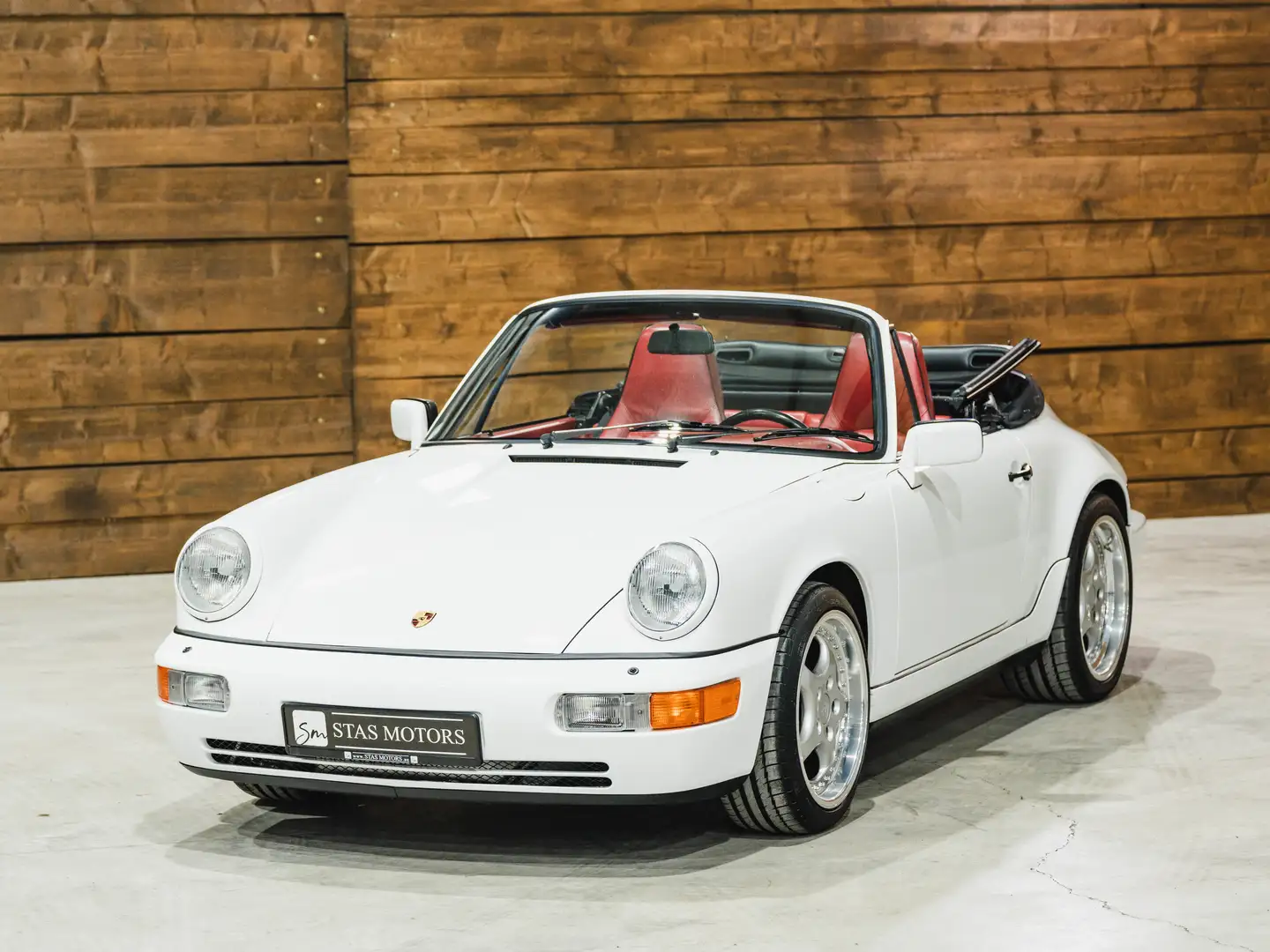 Porsche 964 964 CARRERA 2 CABRIOLET*TIPTRONIC*83800KM Weiß - 2