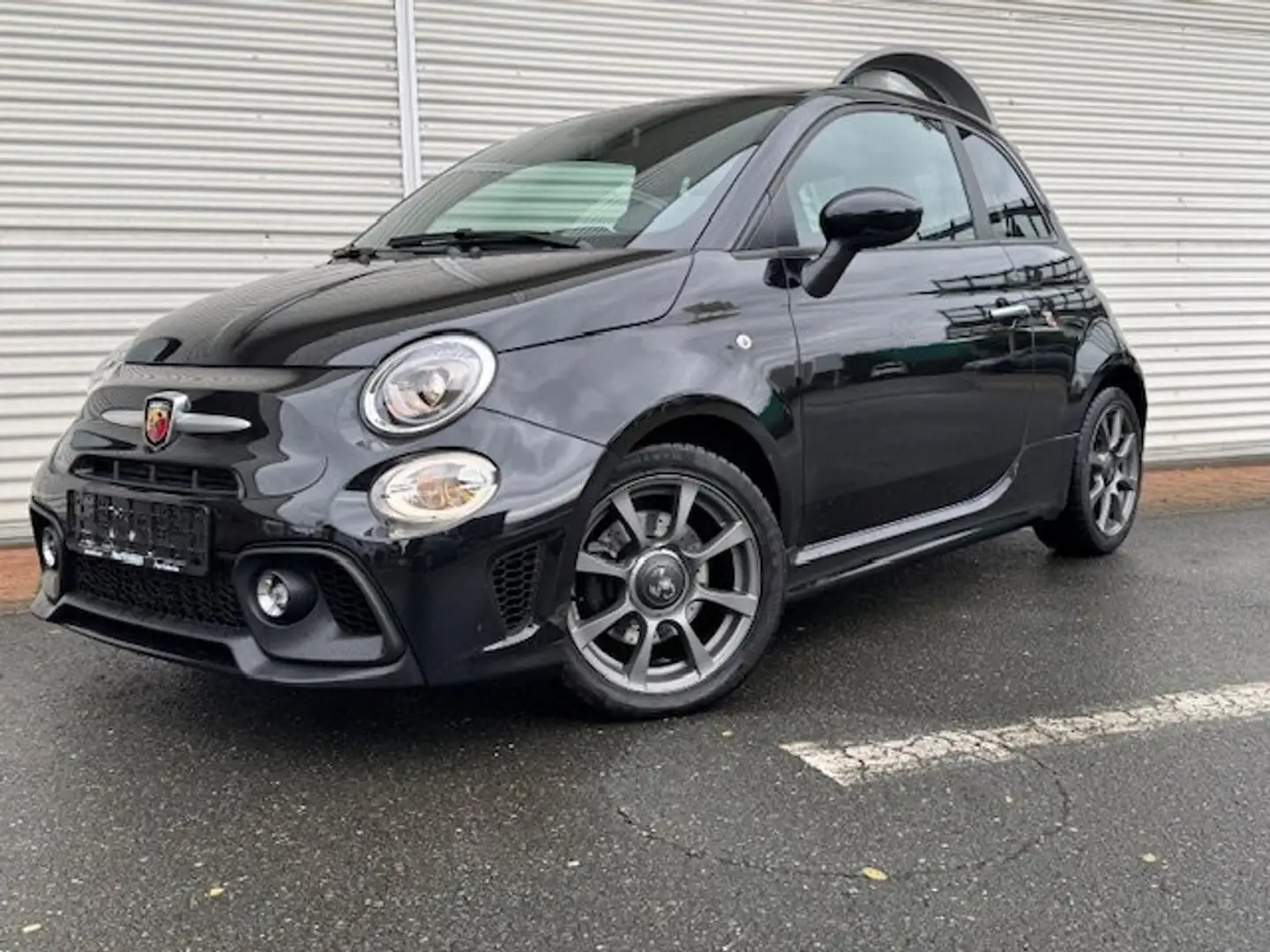 Abarth 595 PDC Klimaautom. DAB NAVI Scheckh. NUR 7.300 KM Negro - 1