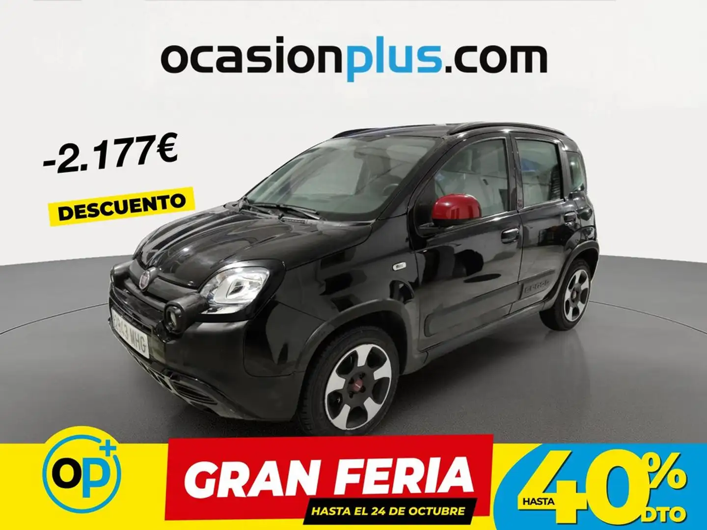 Fiat Panda 1.0 Gse Red Hybrid Negro - 1