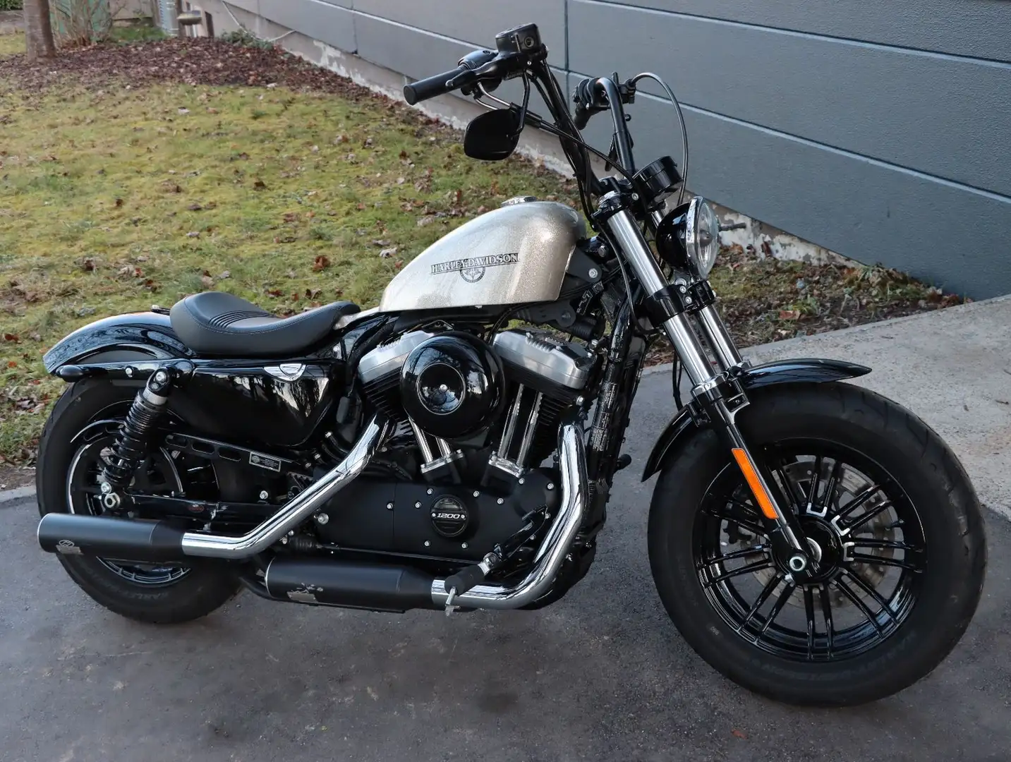 Harley-Davidson XL 1200 X Forty Eight 48 Sportster| Jekill&Hyde Argent - 1