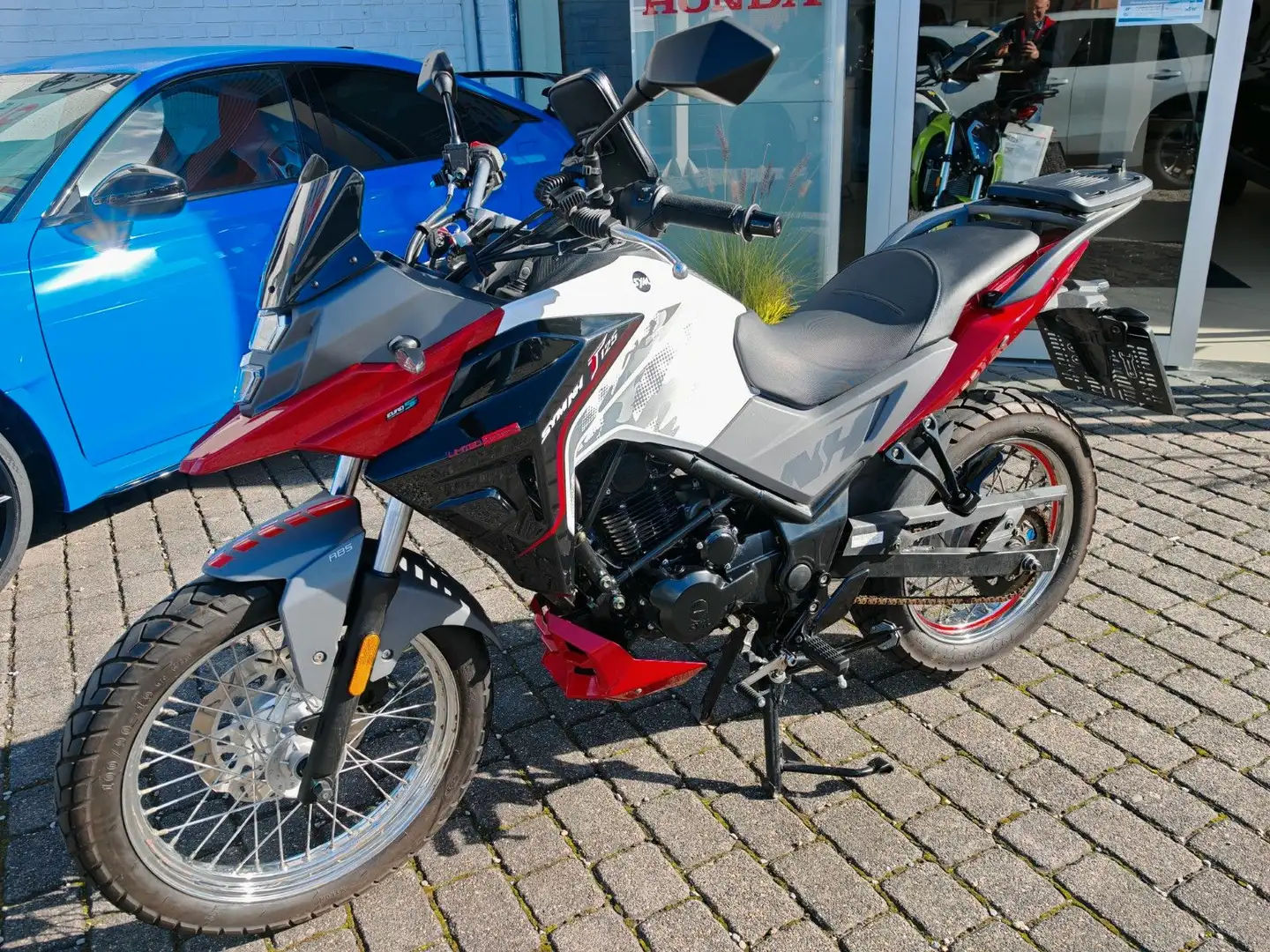 SYM NH 125 T ABS / Garantie / HEIZG / TOP CASE / USB Weiß - 1