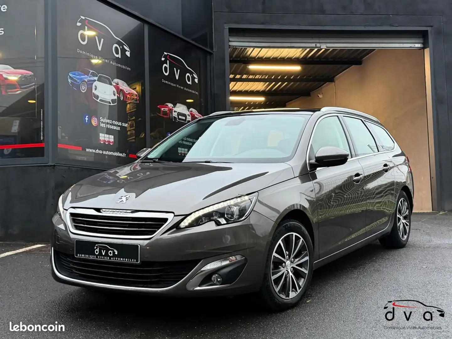 Peugeot 308 1.6 BlueHDi 120 ch Allure Grau - 1
